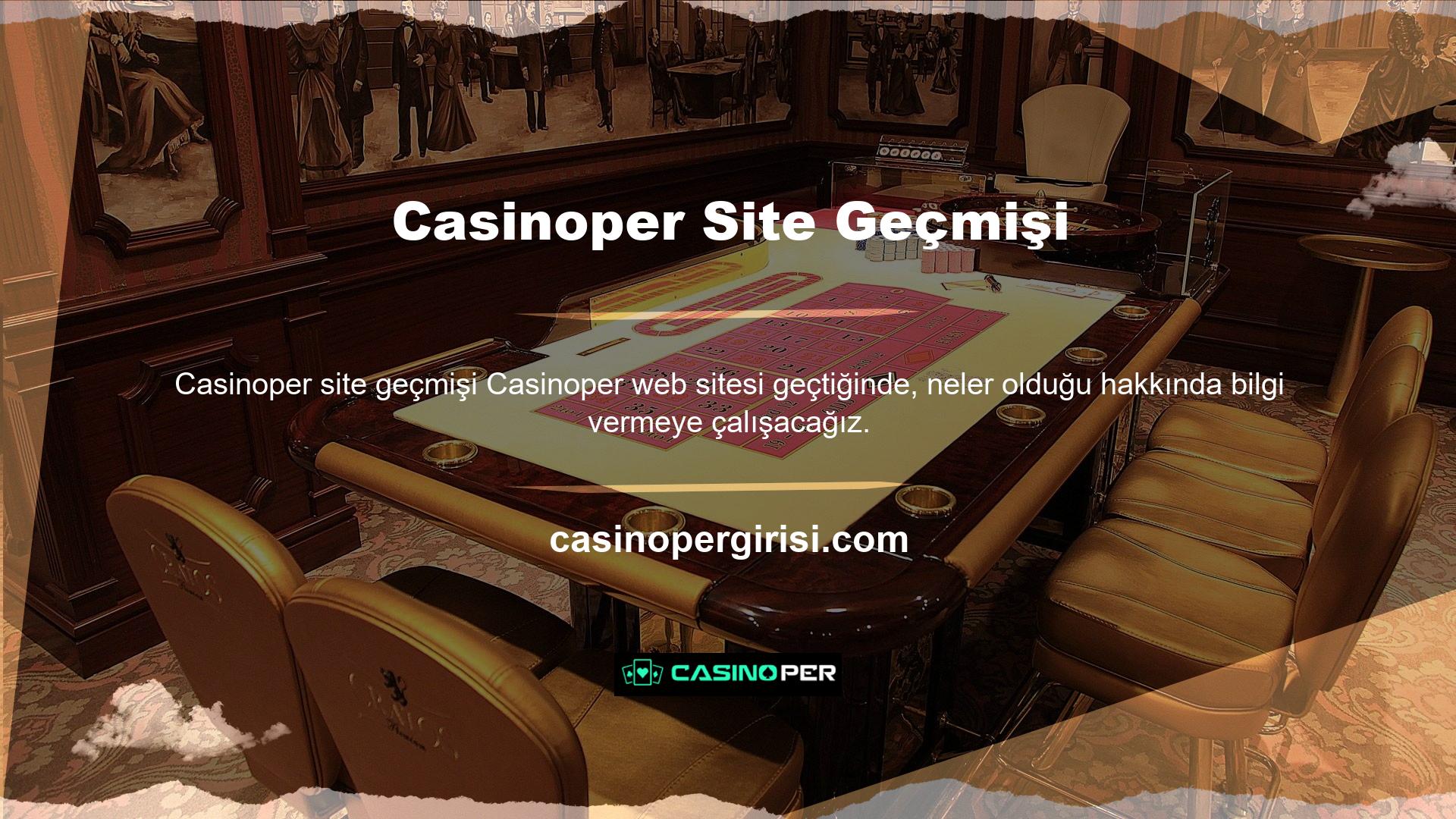 Casinoper hesabını kapatmanın nedeni açıktır